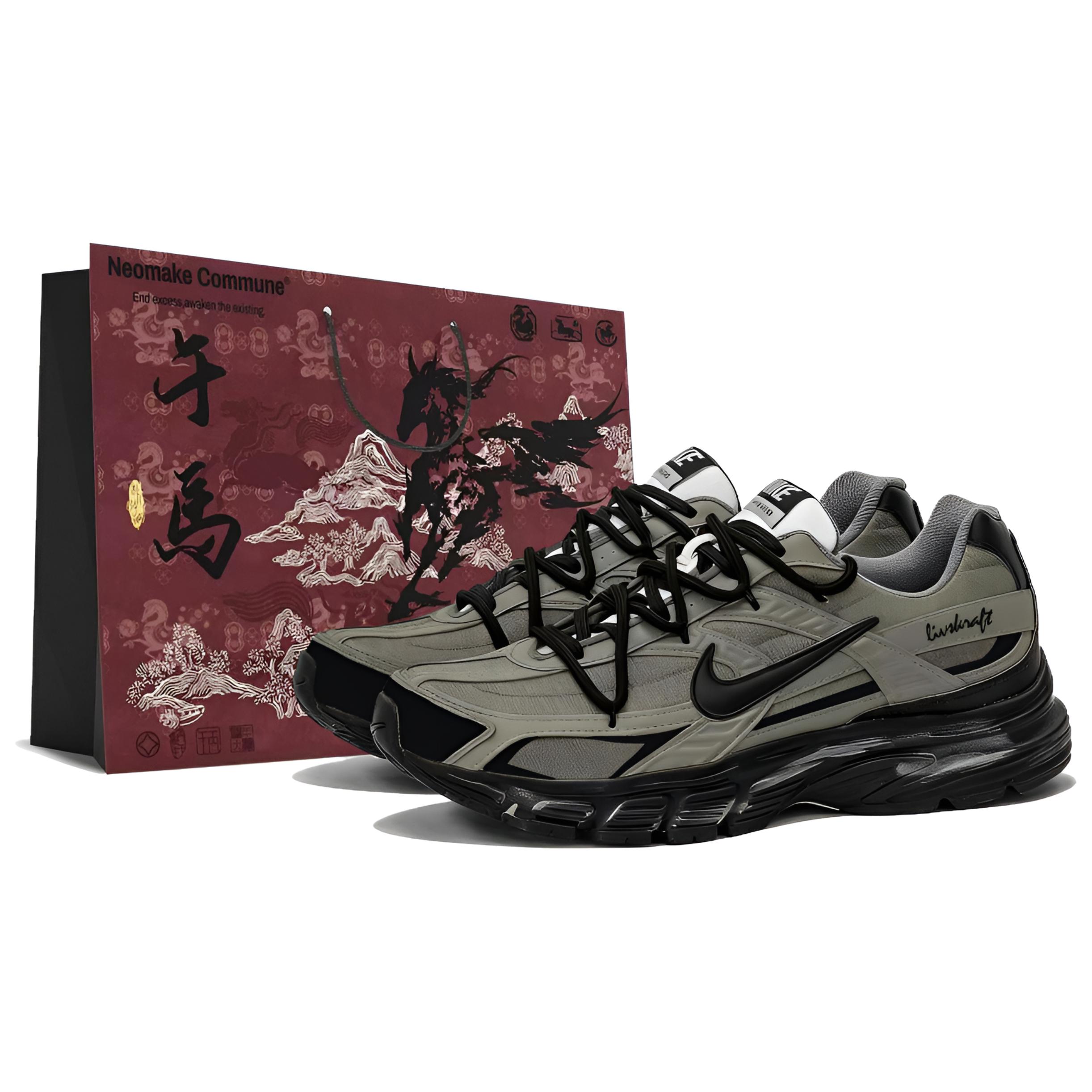 

Nike Initiator Low top Casual City Commuting Running Shoes Unisex 394055-100(Team1735-LK) 40