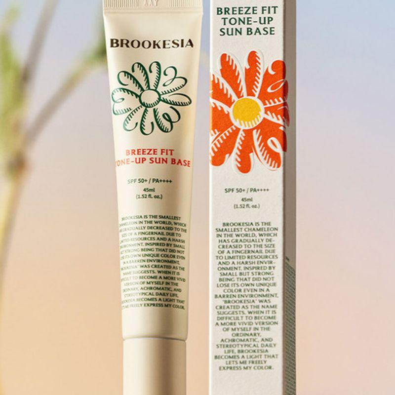 BROOKESIA Breezefit Тональная солнцезащитная база Brookesia Breezefit Tone-Up Sun Cream 45ml