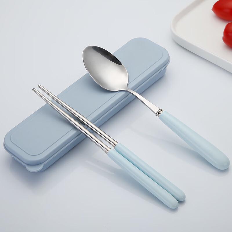 Ru Han Ceramic Handle Stainless Steel Cutlery Set