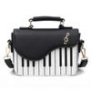 Bolso de Hombro para Mujer Diseño Coreano de Piano Bolsos de Hombro para Mujer Cuero PU Bolso Mensajero Bolso de Mano Moda Bolso Bandolera