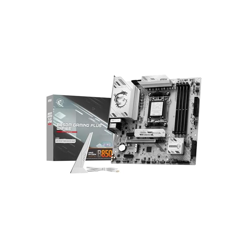 MSI B850M GAMING PLUS WIFI6E Micro-ATX Gaming Motherboard MB6803