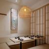 Rattan Woven Pendant Light Shades,Kitchen Island Pendant Light,Handmade Hanging Lamp Crafts Lampshade for Living Dining Room