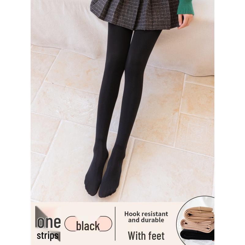 

Серые и черные прозрачные леггинсы - Тонкие для весны/осени и на флисе для зимы - Ощущение обнаженности и чулки натурального черного цвета 300g (One Size 80-140 lbs)