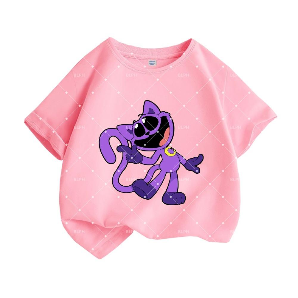 Cute Poppy Playtime Style Kids T-Shirt with Adorable Robot Design, Perfect for Zara Kids Lovers
