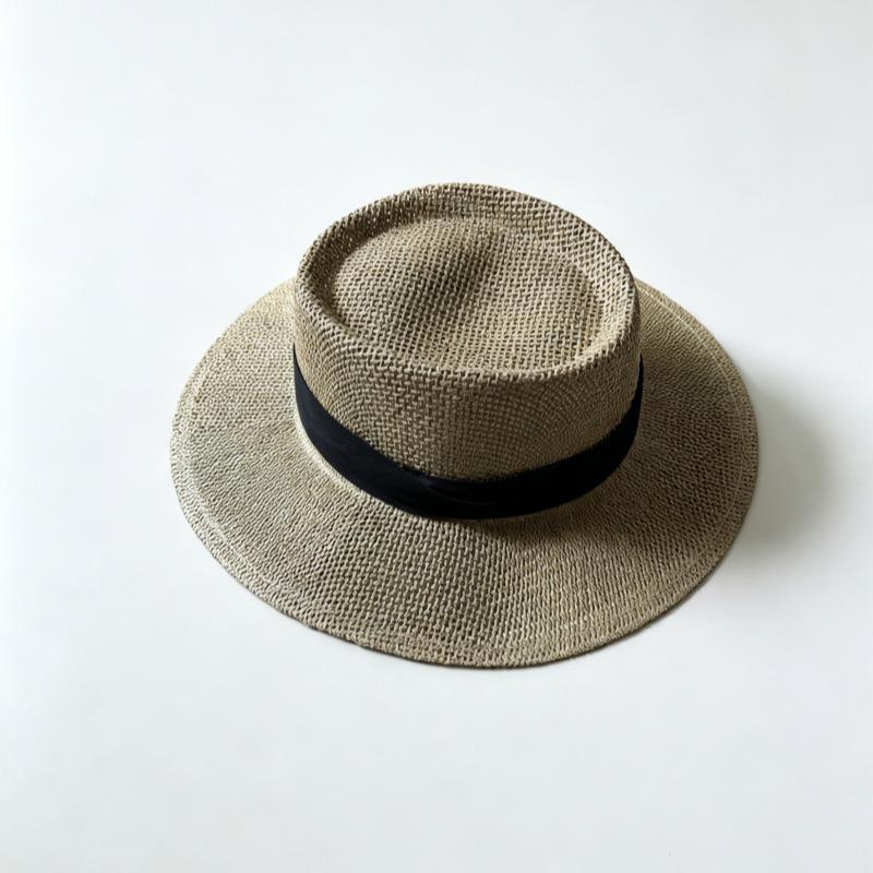 Summer Bow Sun Hat Female, Seaside Beach Vacation Sun Hat Outdoor Big Brim Sun Hat Sweet Straw Hat