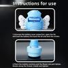 Sunflower Car Bubble Machine Rechargeable Automatic Bubble Blower Remote-controlled Bubble Maker with LED Lights for Weddings Parties