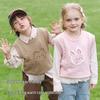 Children's Cartoon Knit Sweater Vest