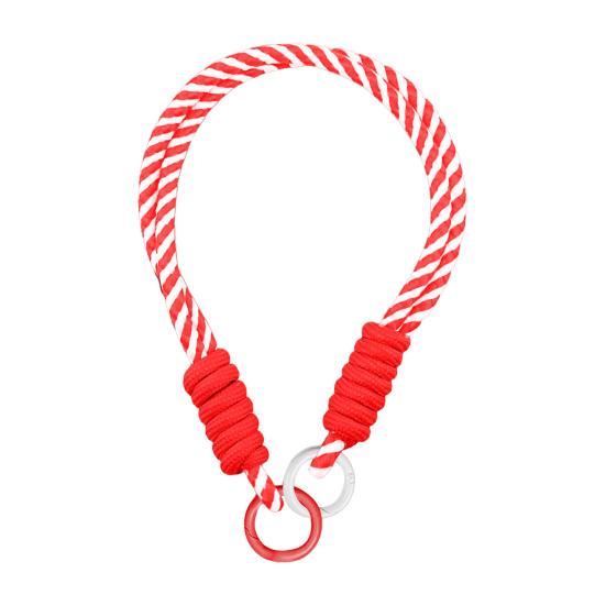 Corda Intrecciata Ciondolo Cinturino da Polso Corto con Anello di Sospensione Resistente all'Usura Leggero Cordino Portatile Accessorio per Borracce Telefoni Cellulari