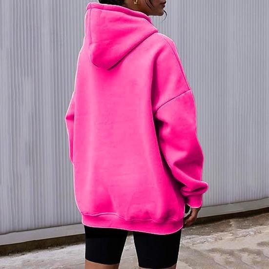 Cozy Fall/Winter Plus Size Hoodie with Thick Material and Sporty Style