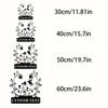 Personalized Metal Sign Floral Silhouette Wall Art Garden Gift