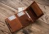 Large, Vertical Men's Wallet Made of Genuine Leather - Always Wild