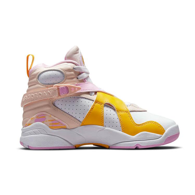 Air Jordan 8 Retro 'Light Arctic Pink' GS 580528-816