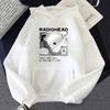 Radiohead RadioIndie Fan Hoodie Funny Graphic Sweatshirts Mens Autumn/Winter Hoodies Pullover Soft Hoody Male Clothing
