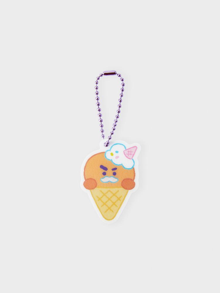 LINE FRIENDS BT21 SHOOKY On the Cloud Edition Lenticular Keyring