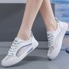[Customization] Summer Mesh Women's Shoes Casual Shoes Non-slip and Wear-resistant Lightweight Single Shoes Soft Sole Versatile Korean White Shoes
