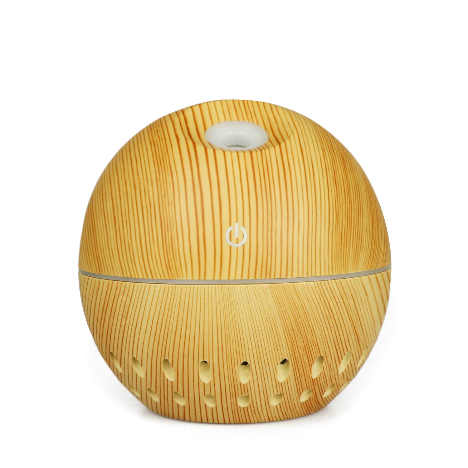 Wood Grain USB Aroma Diffuser & Translucent Humidifier USB