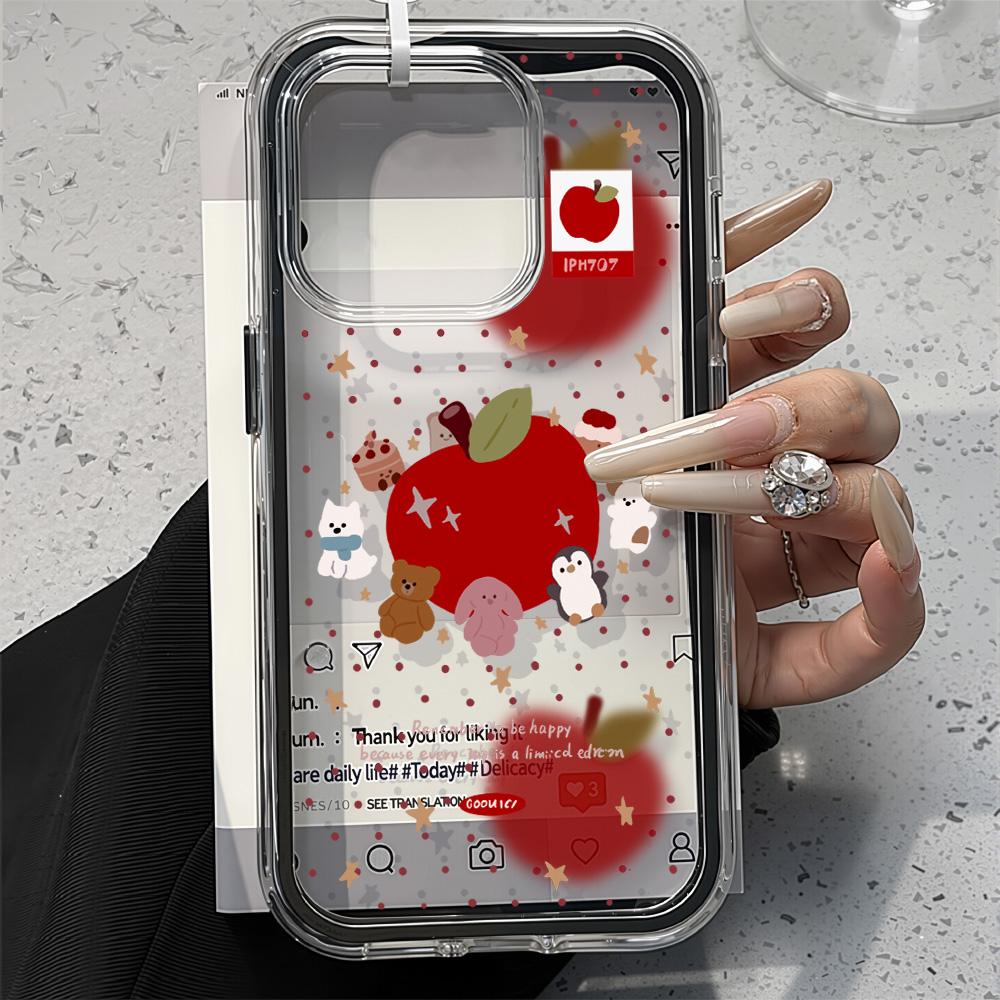 Painted Phone Case for iPhone 17 11 12 13 14 15 16 iPhone 17 12 13 14 15 16 Pro 17 12 13 14 15 16 Pro Max  High Quality Painted Animal Cute Phone Case