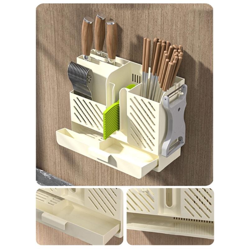 Versatile Chopstick and Cage Organizer Space saving Drainer Storage Shelves for Kitchen Lovers Housewives and Dorm Rooms