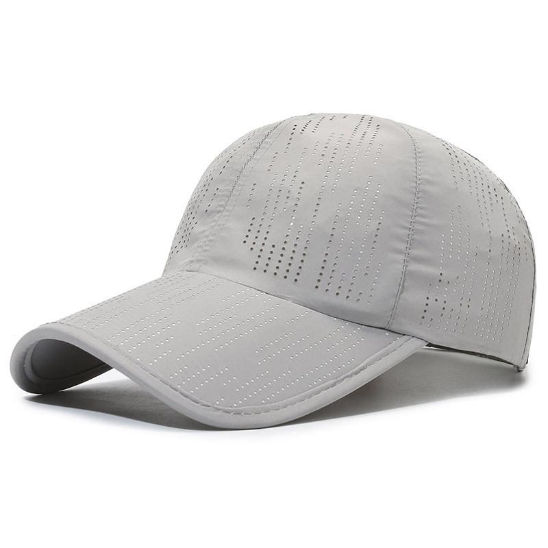 Hat Perforated Baseball Cap Sunscreen Duckbill Cap Breathable Quick Hat Drying