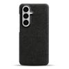 For Samsung Galaxy S26+ Phone Case Cloth Texture Anti-Scratch Protective PC Back Cover