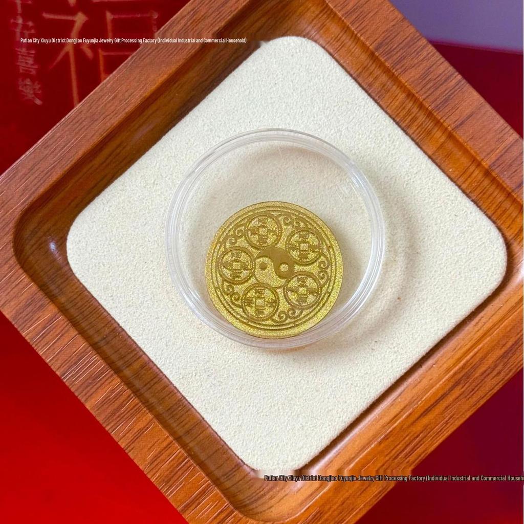 Pure Gold 999 Horse Year Phone Sticker for Wealth and Health - Popular Douyin Live Seller