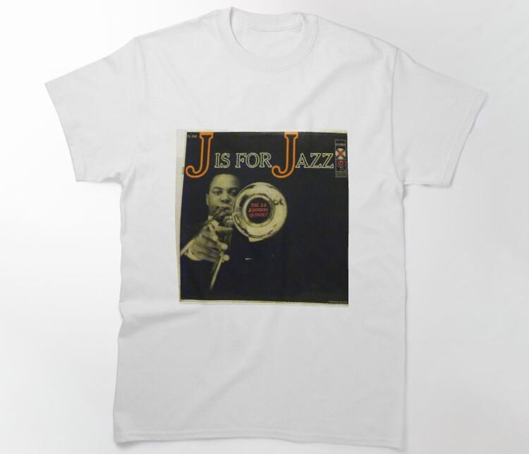 Vintage J Is for Jazz by Jay Jay Johnson Quintet TShirt Naptown USA Lester Young Unisex T-Shirt M