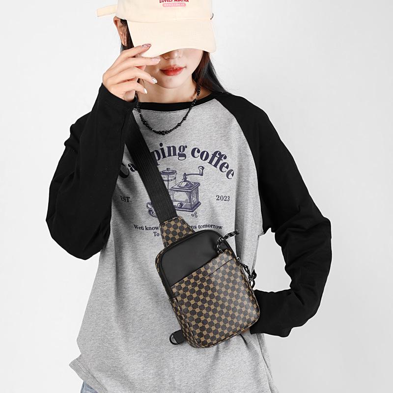 Unisex Waterproof PU Mini Sports Crossbody Bag - Phone & Essentials Carrier