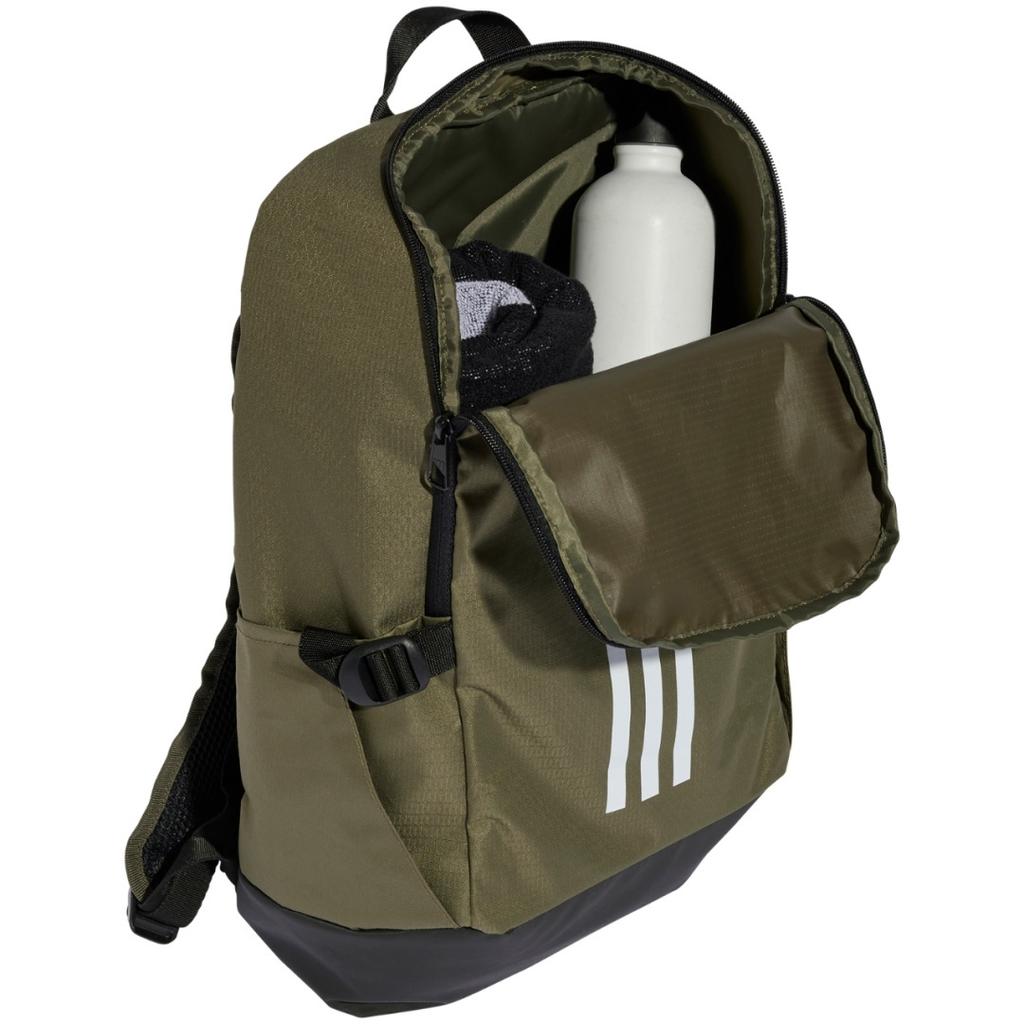 Plecak szkolny miejski adidas essentials 3-striped oliwkowy iz1909