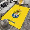 Yellow Carpet with UD Las Palmas Logo suitable as a non-slip mat for the living room or bedroom sofa