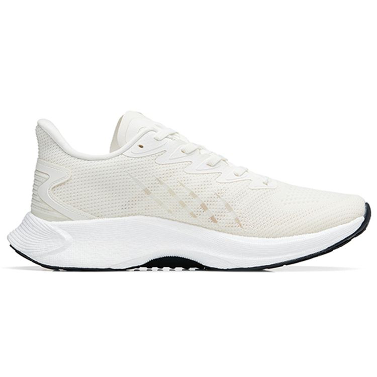 Anta Mach 1.0 Nitrogen Technology Lightweight Low-Top Running Shoes Women Running Shoes White Black 122235588S-2