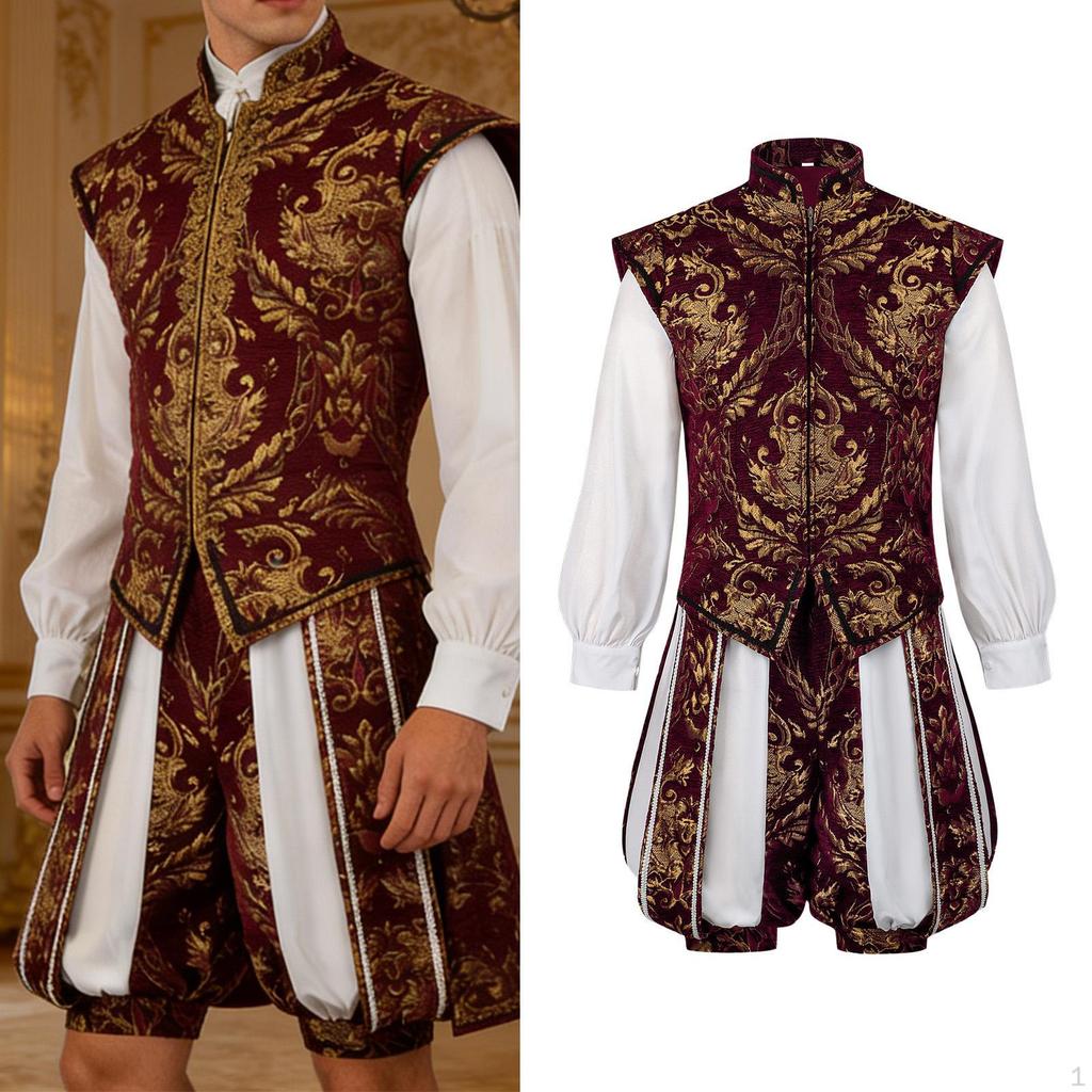 Costume Christmas Medieval King suits for Nightclub