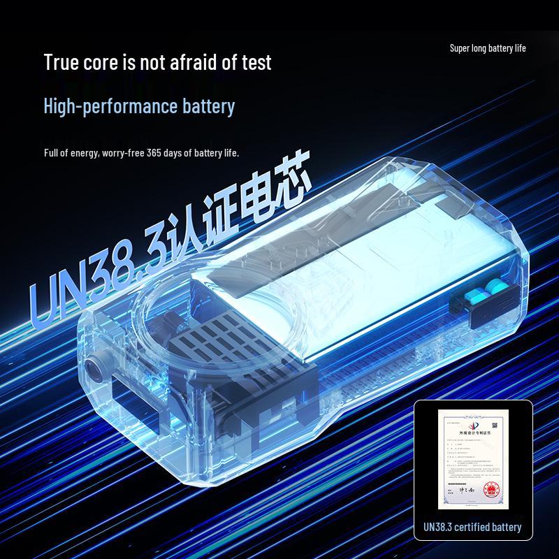 Car Wireless Inflator & Jump Starter Power Bank with Emergency Air Pump.