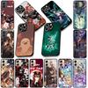 Phone Cover for Samsung Galaxy Note 20 9 8 S8 S10 S9 Plus A54 A33 A21S A31 M21 S10E A17 Case Zhong Li Genshins HuTao Xiao Impact