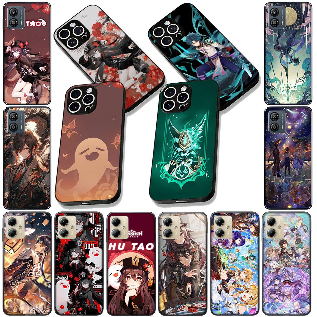 Phone Cover for Samsung Galaxy Note 20 9 8 S8 S10 S9 Plus A54 A33 A21S A31 M21 S10E A17 Case Zhong Li Genshins HuTao Xiao Impact