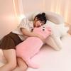 Cat Plush Sleeping Pillow - Long Strip Dopamine Cushion & Doll Gift