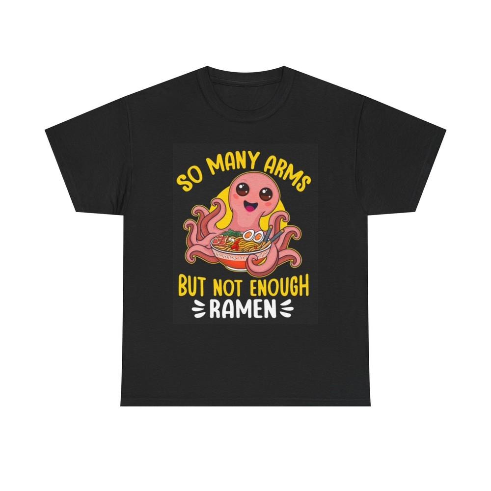 Funny Cute Ramen Graphic T Shirt Unisex Heavy Cotton Tee Unisex T-Shirt XXL