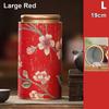 1Pcs Durable 10/19cm Empty Tea Can Green Black Tea Packaging Tea Sealed Jar Household Small Tinplate Storage Can