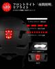 ILM Bicycle Helmet for Adults with LED Night and Adjustable Unisex Light, Light, Visor, CE/PSE/CPSC/ASTM/EN1078 Certified, Lightweight, Breathable,