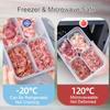 Refrigerator Meat Preservation Storage Box Food Grade Freezer Separate Frozen Meat Compartments for Kitchen Organization Boxes