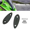 Für Kawasaki ZX-6R Rückspiegel Basisabdeckung Lochkappen Dekoration ZX-25R ZX25R ZX6R ZX 25R 6R Motorrad Spiegel Lochabdeckung