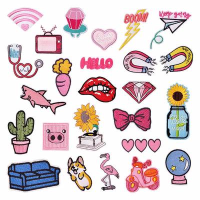 Cute Cartoon Embroidered Cloth Patch for Kids