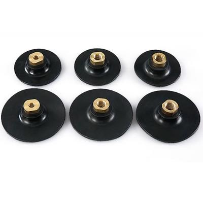 Almohadilla de Respaldo de Goma con Velcro Pulido de Formas Especiales de Goma y Metal