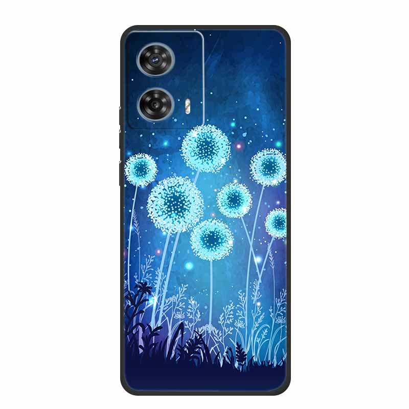 Phone Case For Motorola Edge 50 Fusion Back Cover Case Black Silicone Soft Coque For Moto Edge 50 Fusion Case 6.7" Funda Shell