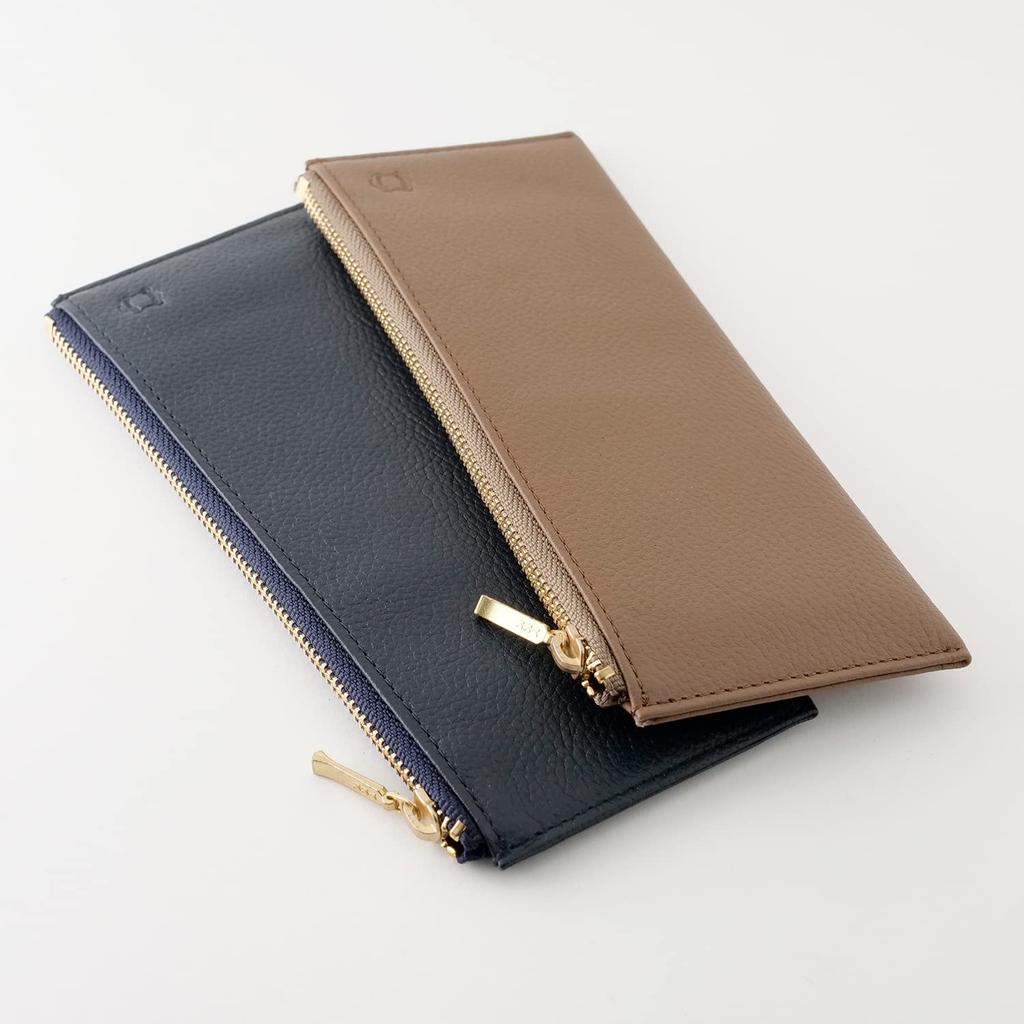 OSL Leather Flat Pen Taupe [Slip-On] Case, OSL-1802, Slip-On,