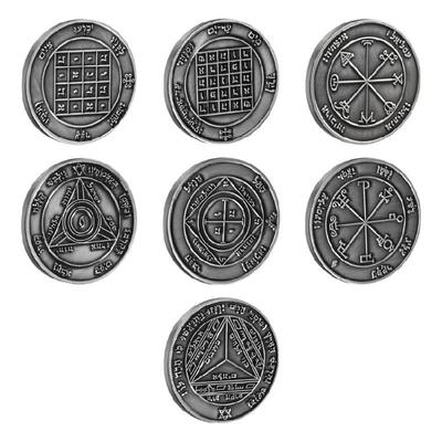 Monete Rituali Spirituali Leghe Moneta Rituale da Collezione Decorazione per la Casa Regalo Unico Per Meditazioni E Energia Positiva
