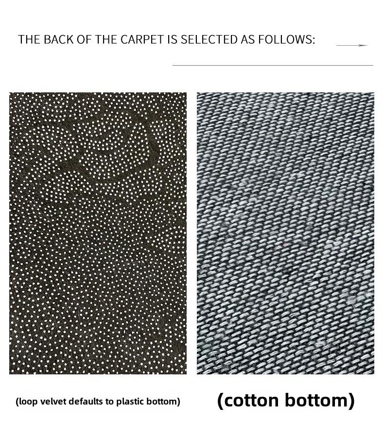 Modern Luxury Carpet: Large Area Floor Mat for Living Room, Bedroom, and Entryway