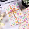 50*70cm Valentine's Day Gift Wrapping Paper DIY Craft Paper Birthday Gift Wrapping Paper Colorful Love DIY Bag Book Paper Decora