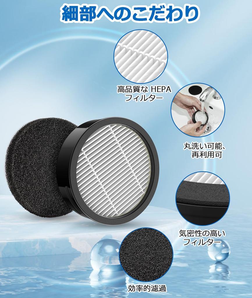 CFTS72 Iris Ohyama Vacuum Cleaner Exhaust Sponge Compatible with and Vacuum Cleaner CFTS72 Filter Set Filter, Filter, Filter, SCD-120P, SCD-181P,