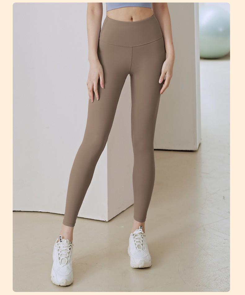 Seamless High-Waist Tummy Control Leggings: Body-Shaping Hip-Lifting Yoga Pants for Women