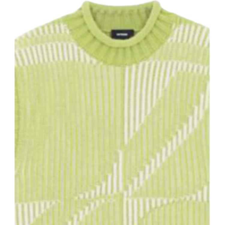 We11Done Fw21 Oversized Logo Jacquard Knit Vest Unisex vest WD-KV3-21-656-U-GR